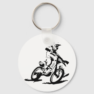 Chaveiro Motocross Bike e Rider simples