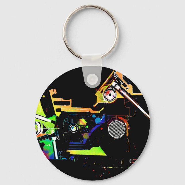 Chaveiro Motor a motor (Frente)