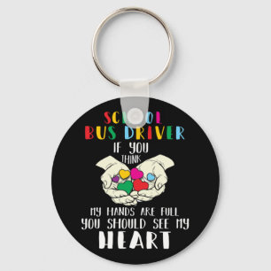 Chaveiro Motorista De Ônibus Escolar Se Acha Que Minhas Mão