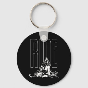 Chaveiro Motoveleiro Snowmobile Sled Snowmobiling Winter Sp