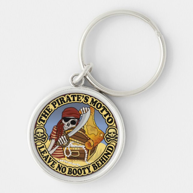 Chaveiro Motto Pirate (Frente)