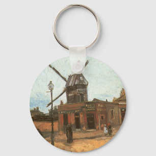 Chaveiro Moulin de la Galette, de Vincent van Gogh, Windmil