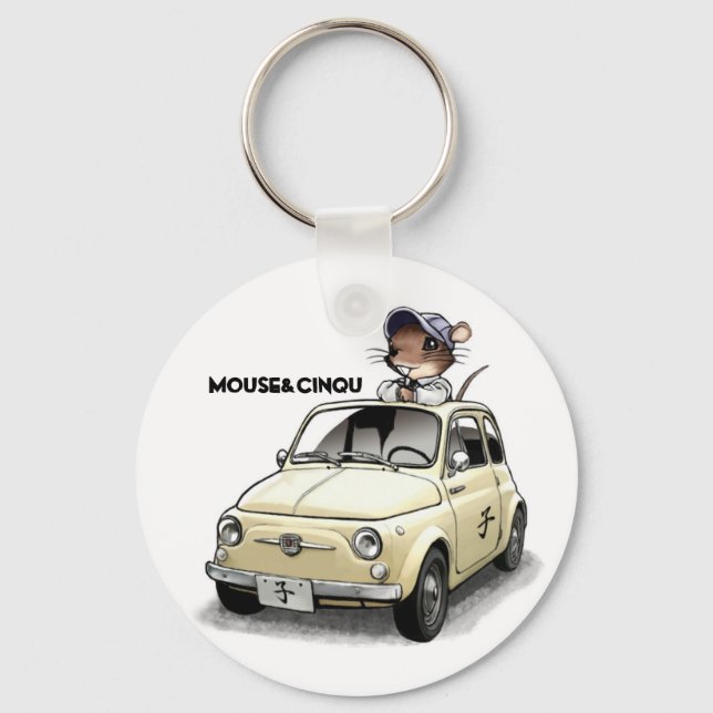 Chaveiro Mouse&Cinqu -Keychain- (Frente)