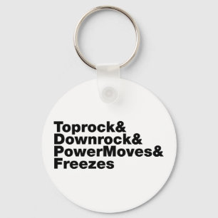 Chaveiro Movimentações em Interrupção (Breakdancing)