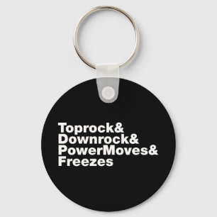 Chaveiro Movimentações em Interrupção (Breakdancing)