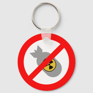 Chaveiro Movimento para a PÉSSIMA Paz! SEM BOMBA NUCLEAR!