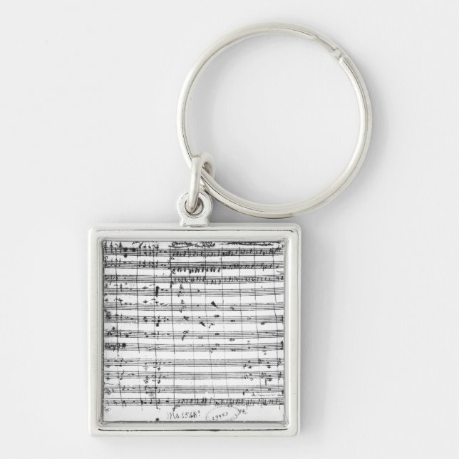 Chaveiro Ms.1548 Ouverture da ópera 'Don Giovanni (Frente)