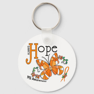 Chaveiro MS da borboleta do vitral