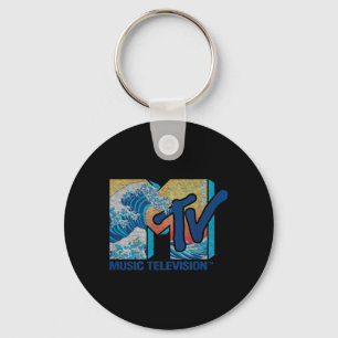 Chaveiro MTV Grande Onda Arte Japonesa Vintage