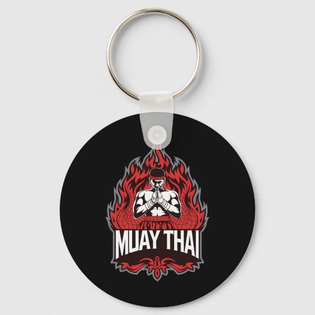 Chaveiro Muay Tailandês - Tradicional Boxing Tailandês (Frente)
