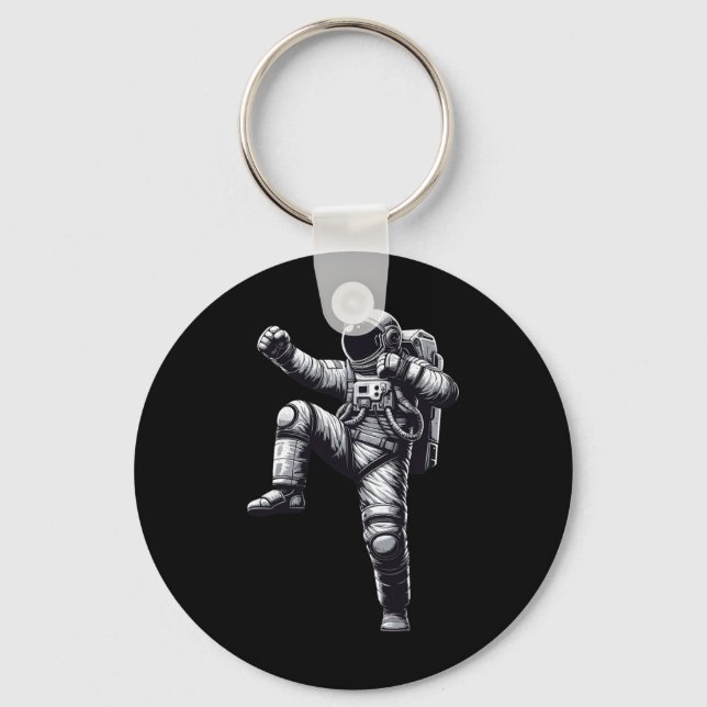 Chaveiro Muay Thai Astronaut Kickboxing (Frente)