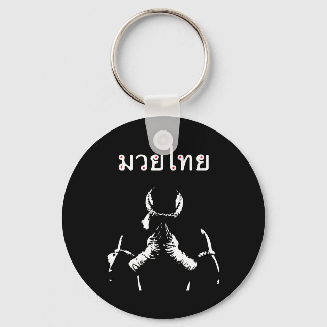 Chaveiro Muay Thai Boxin Gift Para Muay Thai Fight (Frente)