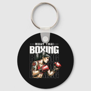 Chaveiro Muay Thai Fighter Mma Vintage Martis Artes Marciai
