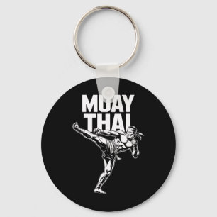 Chaveiro Muay Thai Fighter Vintage Artes Marciais Tailandes