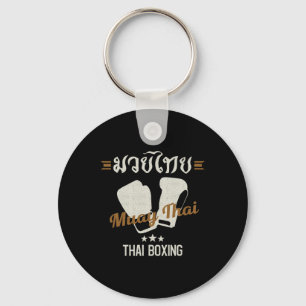 Chaveiro Muay Thai Martial Arts Tailandês Boxando treinador