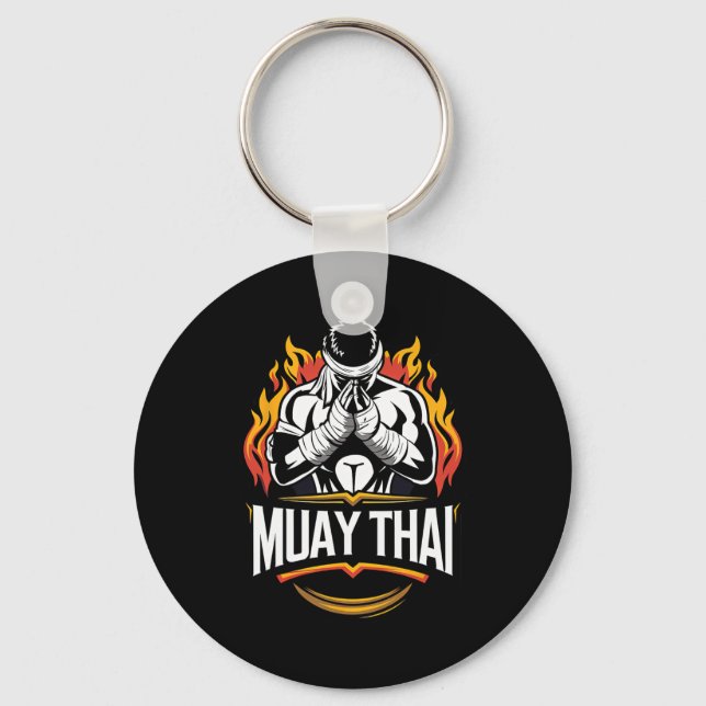 Chaveiro Muay Thai Mma Thai Boxighter (Frente)