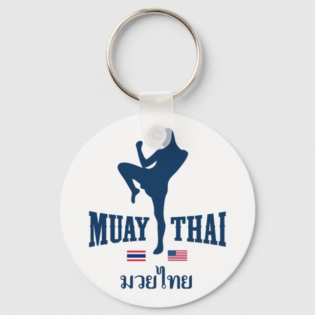 Chaveiro Muay Thai Tailândia EUA (Frente)