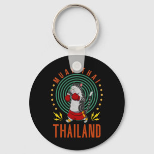 Chaveiro Muay Thai Tailândia Punho Ringue Joelho Lutador Té