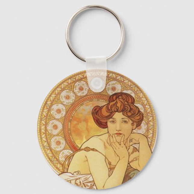 Chaveiro Mucha Topaz Keyring (Frente)