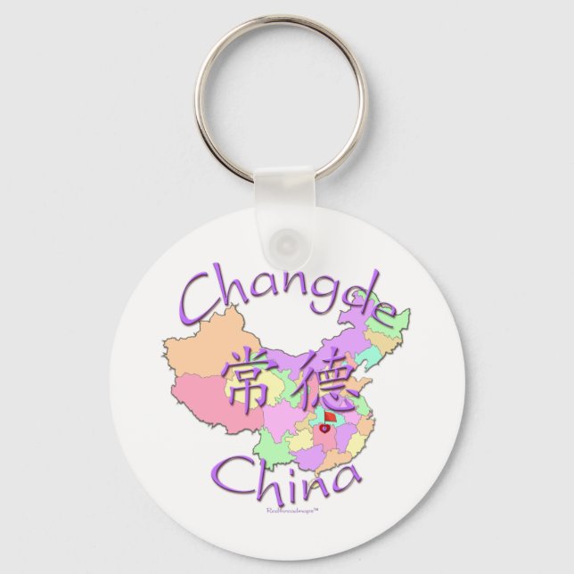 Chaveiro Mudou a China (Frente)