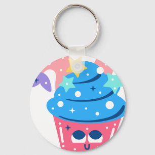 Chaveiro Muffin de sereia