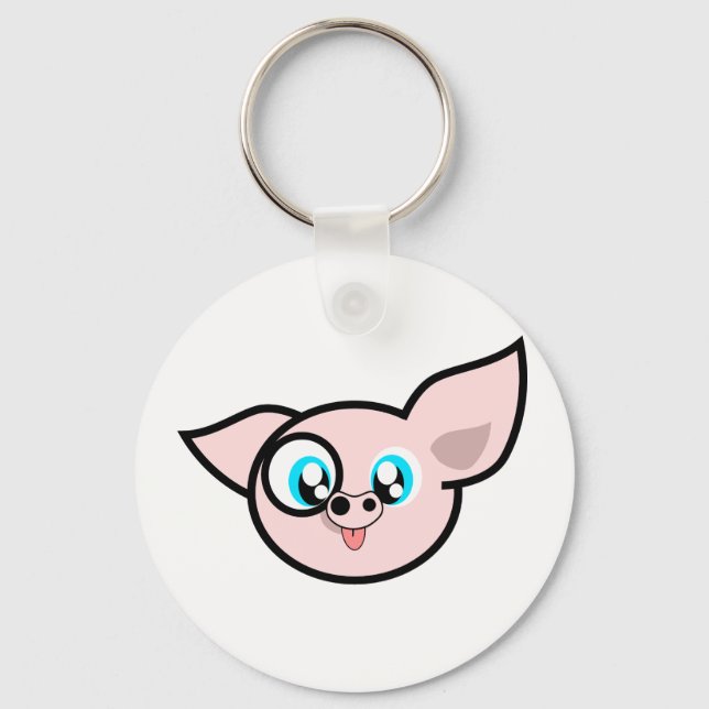 Chaveiro Muito Bobo Piggy (Frente)