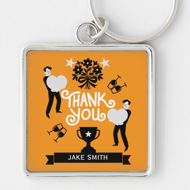 Chaveiro Muito Obrigado (Frente)