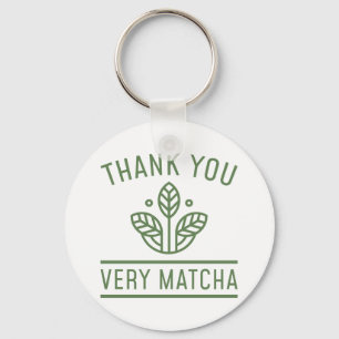 Chaveiro Muito Obrigado Matcha