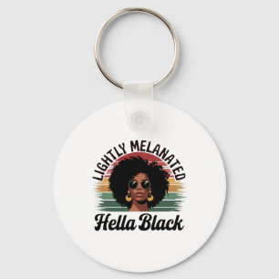 Chaveiro Mulher Afro Rainha Ligeiramente Melanizada Orgulho
