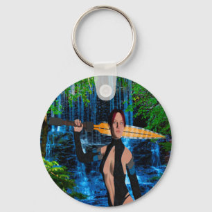 Chaveiro Mulher amazônica