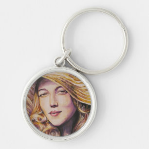 Chaveiro Mulher com chapéu