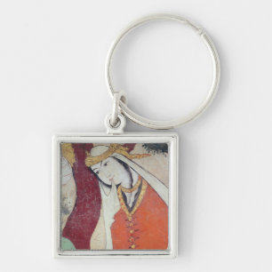 Chaveiro Mulher da corte de Shah Abbas mim, 1585-1627