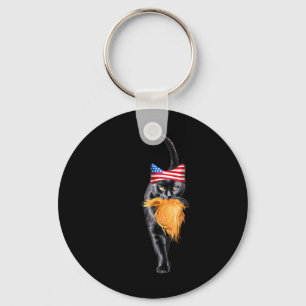 Chaveiro Mulher De Gato Engraçada Sem Filhos Votando Kama