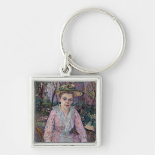 Chaveiro Mulher de Henri de Toulouse-Lautrec com um