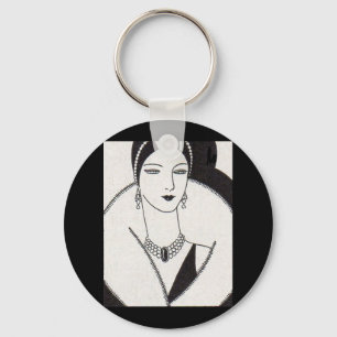 Chaveiro Mulher deco de 1928