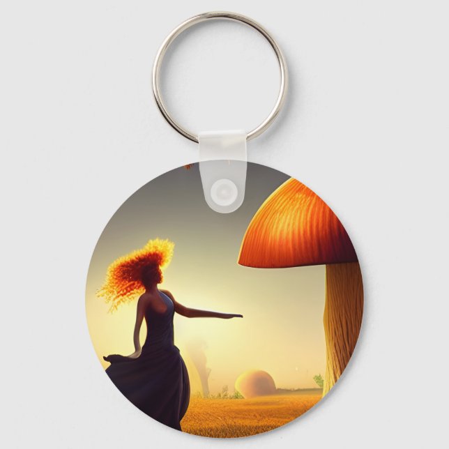 Chaveiro Mulher e muçulmano imenso (Frente)