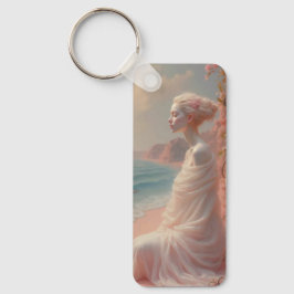 Chaveiro Mulher etérea na praia de Dreamy