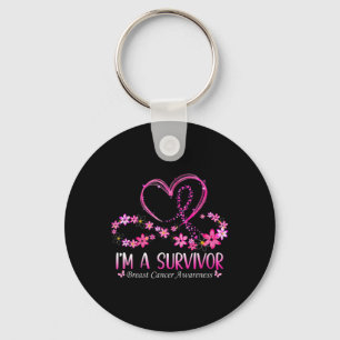 Chaveiro Mulher, eu sou rosa de consciência Cancer de sobre