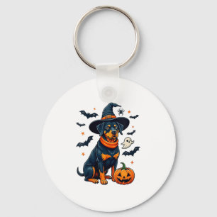 Chaveiro Mulher Fofa Fofo Rottweiler Cão V-pescoço _1