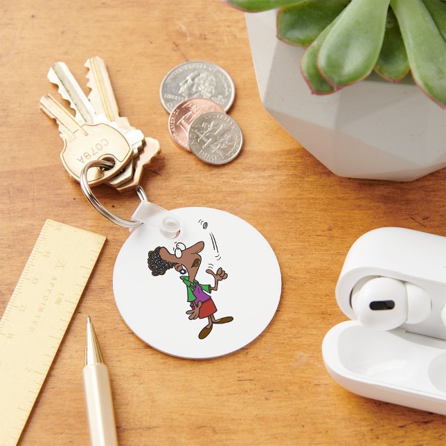 Chaveiro Mulher Indo Uma Moeda (Criador carregado)