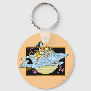 Chaveiro Mulher Maravilha com Jet