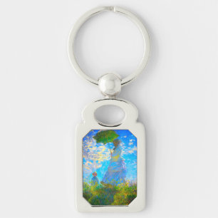 Chaveiro Mulher Monet com Parasol