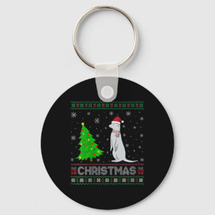 Chaveiro Mulher Mongoose Xmas Tree Lighting Feia Natal