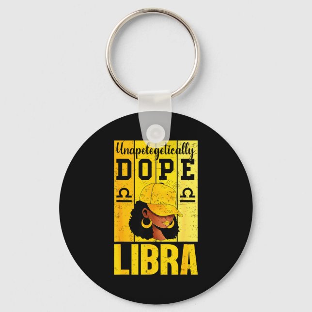 Chaveiro Mulher negra de libra unalogicamente Camisa de Zód (Frente)