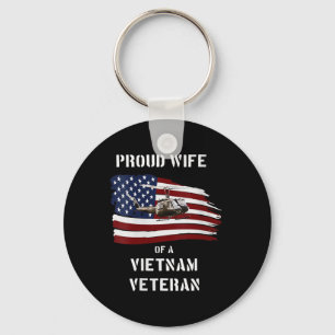 Chaveiro Mulher Orgulhosa Esposa De Camisa V-n Veterana Do 