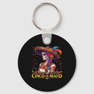 Chaveiro Mulheres do Cinco De Mayo Fiesta Mexicana 5 De May