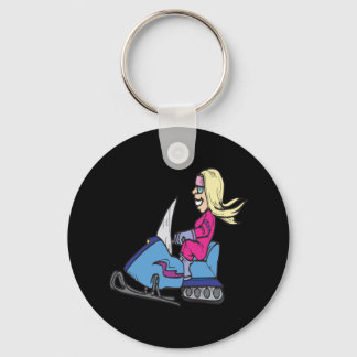 Chaveiro Mulheres em Movimento de Neve