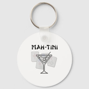 Chaveiro Mulheres Engraçadas Mahjong Martini Tail Mah Jongg