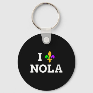 Chaveiro Mulheres Eu Amo Nova Orleans Fleur De Lis Coração