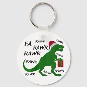 Chaveiro Mulheres Fa Rawr Dinossaur T-rex Papais noeis do P